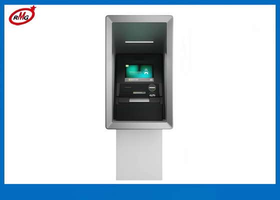 現金リサイクル機 NCRセルフサービス 87 リサイクル機 NCR 6687 銀行ATM機 外壁を通って