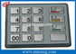 金属のDiebold銀色の自動支払機は49-216686-0-00E Diebold EPP5のキーボードを分けます