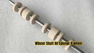 Wincor Nixdorf シャフト AU スポンジ 8 ホイール